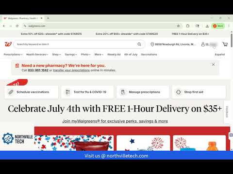 Walgreen Website