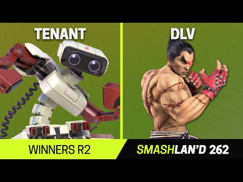 SmashLAN'd 262 Winners R2 - Tenant (R.O.B.) vs DLV (Kazuya) - SSBU Tournament