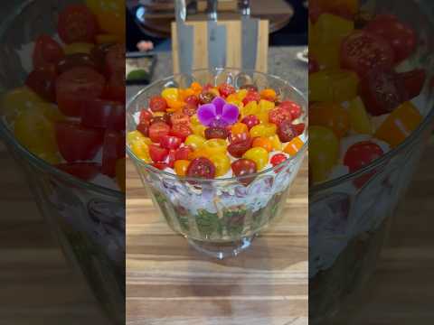 7 Layer Salad 🥗 #recipe #food