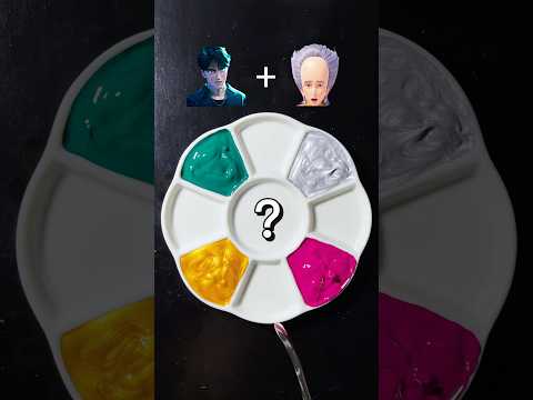 Kpop demon hunters color mixing （Part30) #kpopdemonhunters #colormixing #sajaboys #sodapop