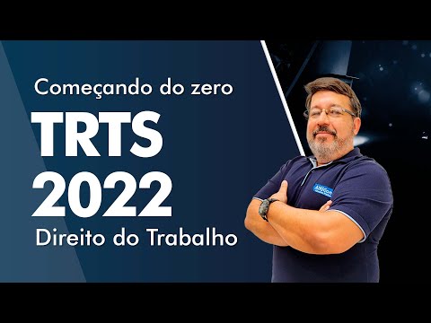Começando do zero TRTs - Direito do Trabalho - AlfaCon