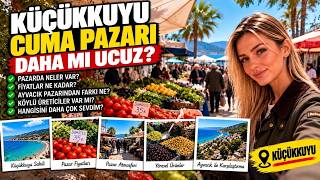 KÜÇÜKKUYU CUMA PAZARI’NI GEZDİM! Fiyatlar Nasıl, Neler Var? | Çanakkale Ayvacık