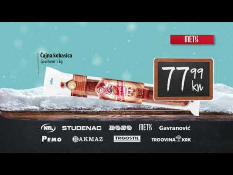 Vikend akcija u Trgovini Krk (22.12.2016. do 25.12.2016. godine)