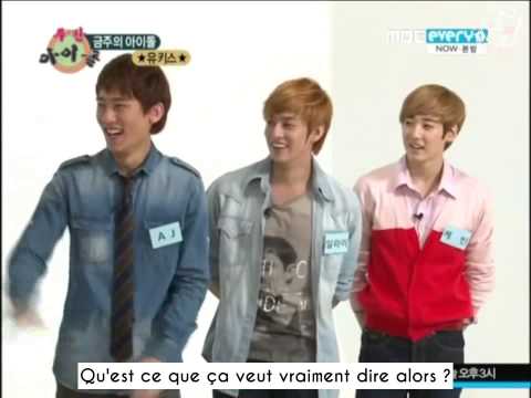[VOSTFR] 110924 U-KISS - Weekly idol part 1