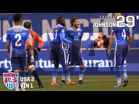 MNT vs. Saint Vincent and the Grenadines: Fabian Johnson Goal - Nov. 13, 2015