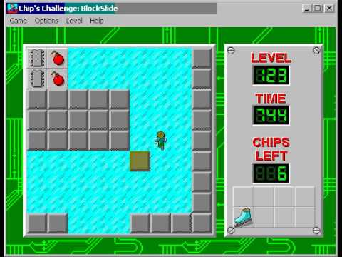 CCLP2 level 123 solution - 715 seconds