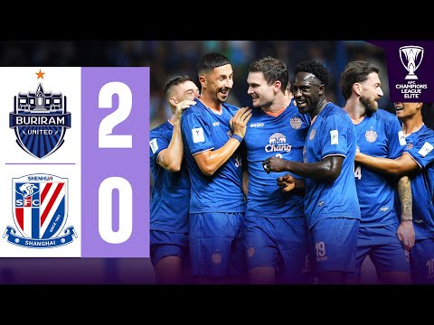 Buriram United 🇹🇭 vs Shanghai Shenhua 🇨🇳 | Highlights | AFC Champions League Elite™