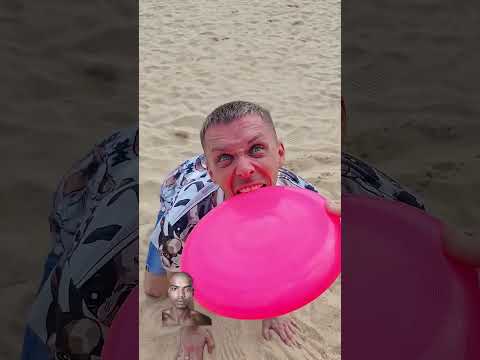 Happy Dog on the Beach 🤣🎄#demariki