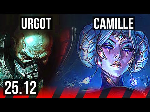 URGOT vs CAMILLE (TOP) | Godlike, 500+ games | EUW Master | 25.12