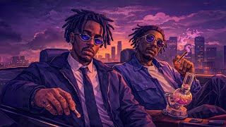 Floating in Purple Haze Playlist — 420 Vibe Music | Chill Rap • Bluesy Hip-Hop • Stoner Mood
