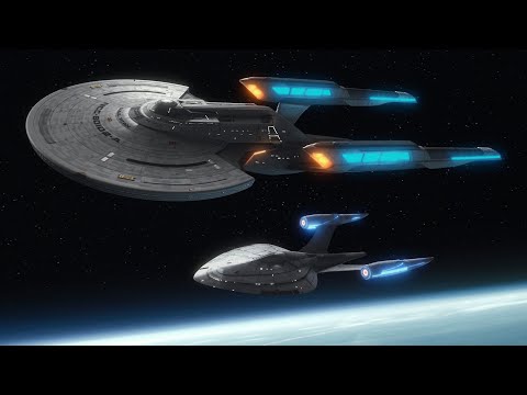 Titan-A Meets USS Protostar (Pic S3 Fan Animation)