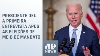 Biden comemora desempenho de democratas nas eleições nos EUA