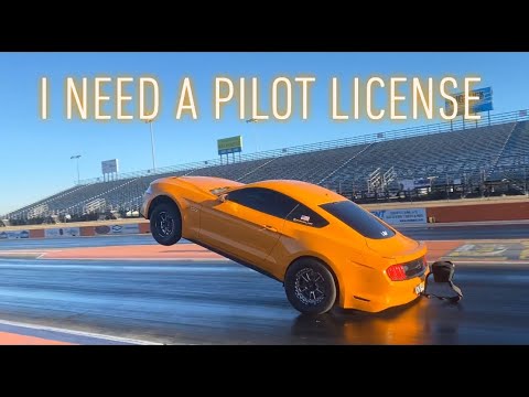 TWIN TURBO'S + NITROUS = BIG WHEELIE! *was not expected*