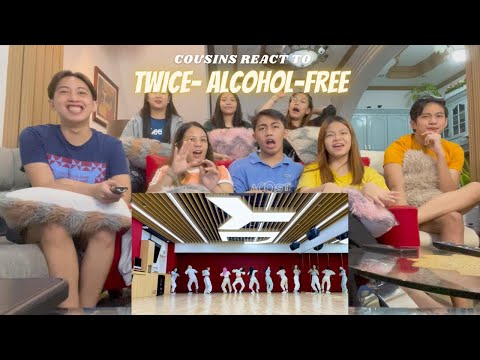 COUSINS REACT TO TWICE “Alcohol-Free” Dance Practice Video