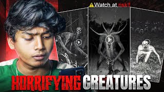 Reacting to Creatures caught on CCTV in Real 😱