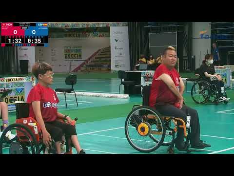 World Boccia Championships 11.12.2022. HONG KONG vs. SPAIN (BC4)