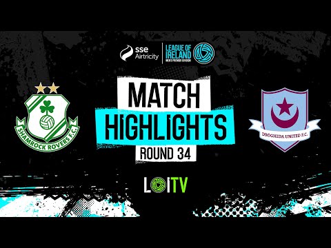 SSE Airtricity Men's Premier Division Round 34 | Shamrock Rovers 5-0 Drogheda United | Highlights