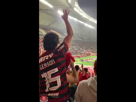 "Torcida do Flamengo no Catar contra o Al Hilal - Mundial de Clubes 2019" Barra: Nação 12 • Club: Flamengo