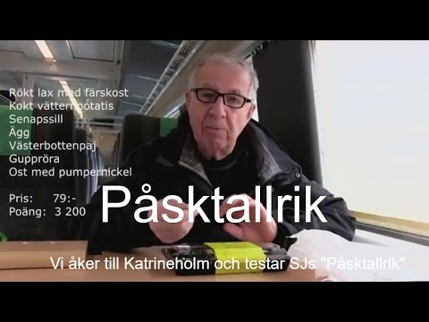 2017-04-13 Vi testar SJs "Påsktallrik"