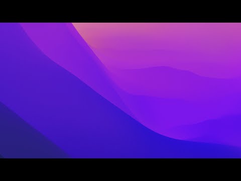 Apple iMac Screensaver - Monterey (4K)