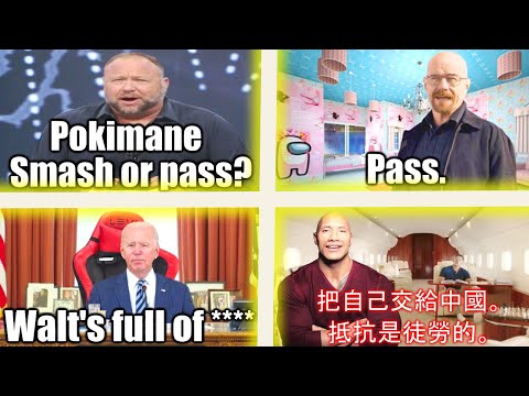 Alex Jones interviews Walter White, Joe Biden & The Rock