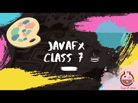 JavaFx (Java Libraries) Class 7: Menu Selection