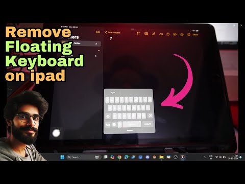 How to Remove Floating Keyboard on Ipad (Fix Floating Ipad Keyboard Guide)