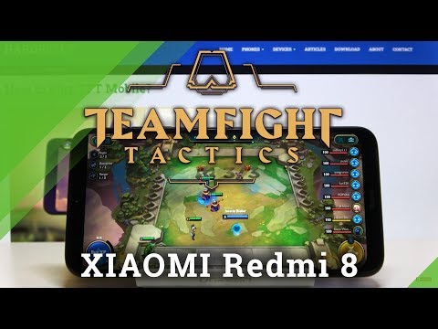 TFT Mobile Test on XIAOMI Redmi 8 - Teamfight Tactics GamePlay