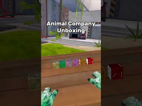 Animal Company Unboxing - #animalcompany #animalcompanyvr #gorillatag #gtag #vrgame #vr #funny
