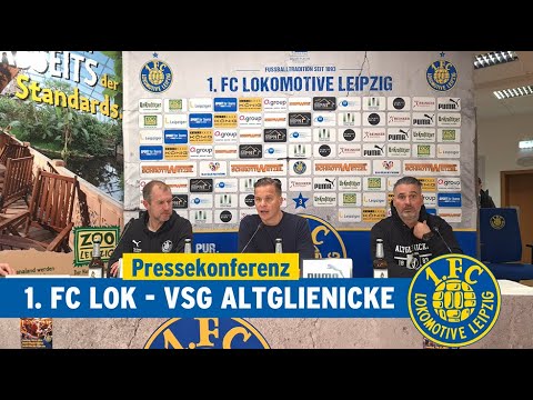 Pressekonferenz nach dem Regionalligaspiel gegen die VSG Altglienicke am 07.12.2024