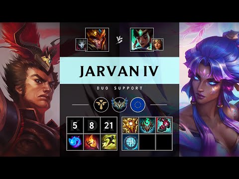 Jarvan IV Support vs Karma - EUW Challenger Patch 25.16