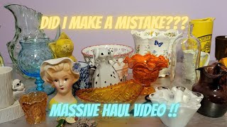 My First Lady Head Vase ! Did I Make A Mistake! Sourcing For Different Items Is Fun !