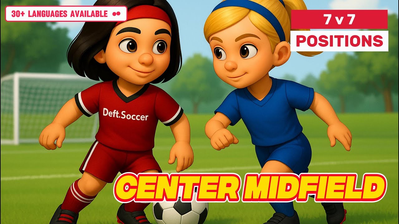 The Center Midfielder Position in 7v7 Soccer