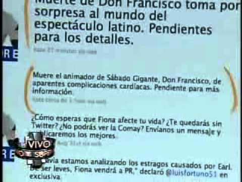 SuperXclusivo 10/5/10 - Mataron a Don Francisco