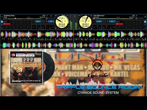 TRIPPLE BOUNCE RIDDIM MIX 2009 #cyanidesoundsystem #dancehall #2000s #Tripplebounceriddim #reggae
