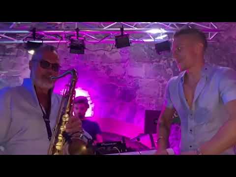 LIVE DRUMS & SAX BY MISTER VAL AND OLIVER MARTIN @ GENEVA