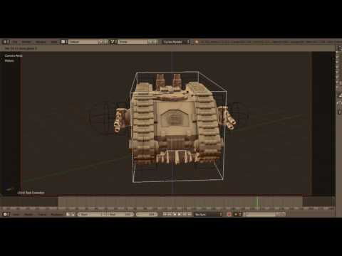 Landraider Proteus animation Test