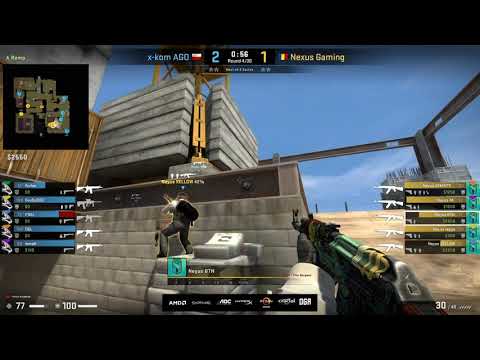 OGA Counter PIT by AMD and Sapphire Season 8 Upper Bracket: Nexus vs x-kom AGO (BO3) I - Game 1