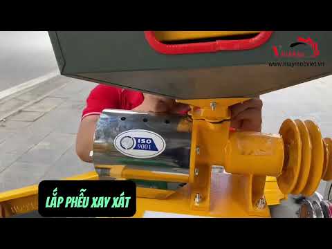 Giới thiệu máy xát gạo mẫu mới nhất 5 chức năng Kawasaki KW258