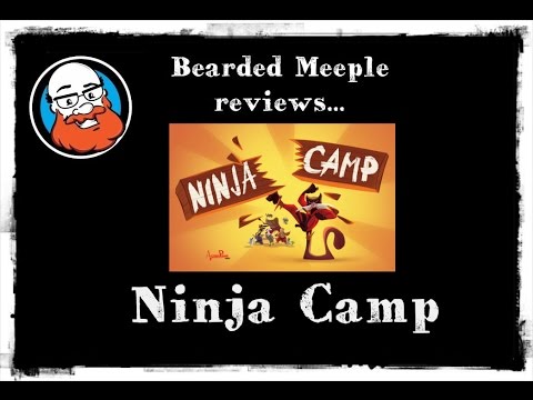 Bearded Meeple reviews Ninja Camp