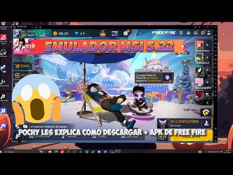 NUEVO MSI 5.22 EMULADOR GAMA BAJA 2025! Juega FREE FIRE SIN LAG en PC de Bajos Recursos ✅