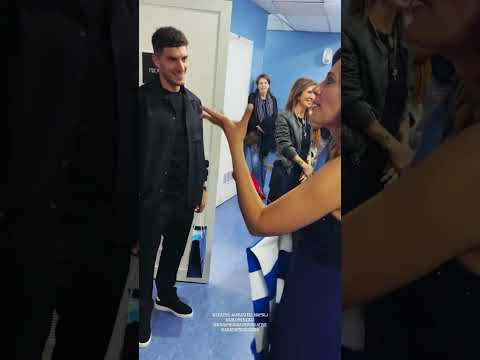 VIDEO - Serena Rossi e il regalo di Di Lorenzo