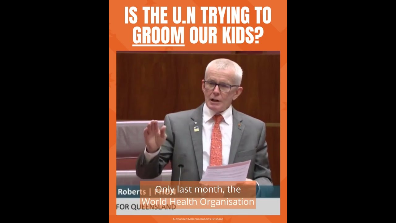 Is the UN trying to groom our kids?