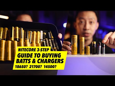 Nitecore 3-Step Guide to Buying Batteries and Chargers This Year