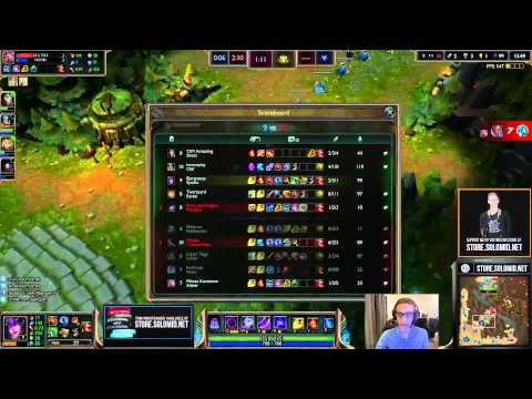 Bjergsen (& Amazing) - Syndra vs Twisted Fate (Wizikx) - Mid - Challenger