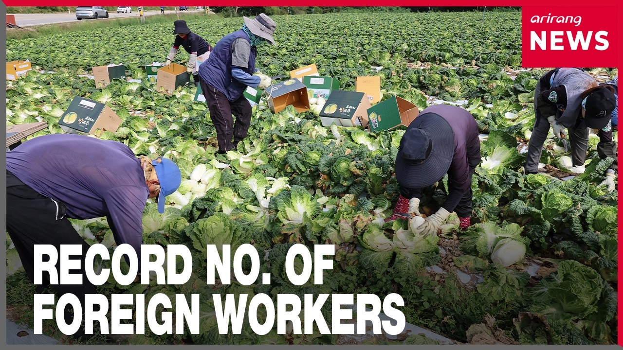 Foreign workers in South Korea under the Employment Permit System