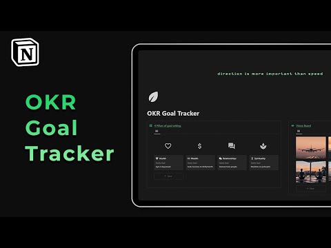 OKR Goal Tracker | Prototion | Buy Notion Template