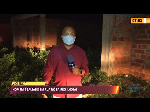 Em acerto entre rivais, homem é baleado no bairro Ilhotas 24 03 2021