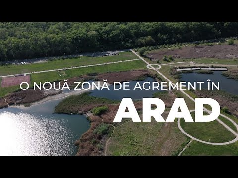 O Nouă Zonă de Agrement în Arad | Filmare Aeriană 4K #arad #drone