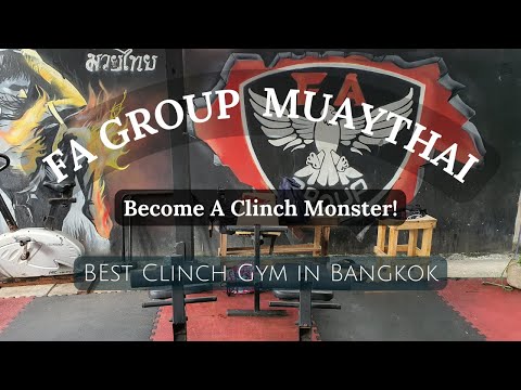FA Group Muaythai Gym | Bangkok | The Clinch Monsters | Best clinch gym in Thailand | Gym tour